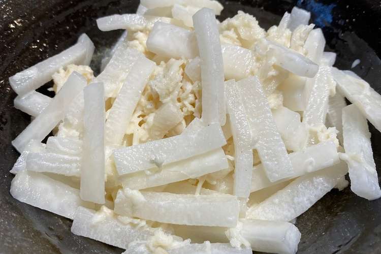 大根とホタテ缶のサラダ レシピ 作り方 By ひとひらの葉っぱ クックパッド