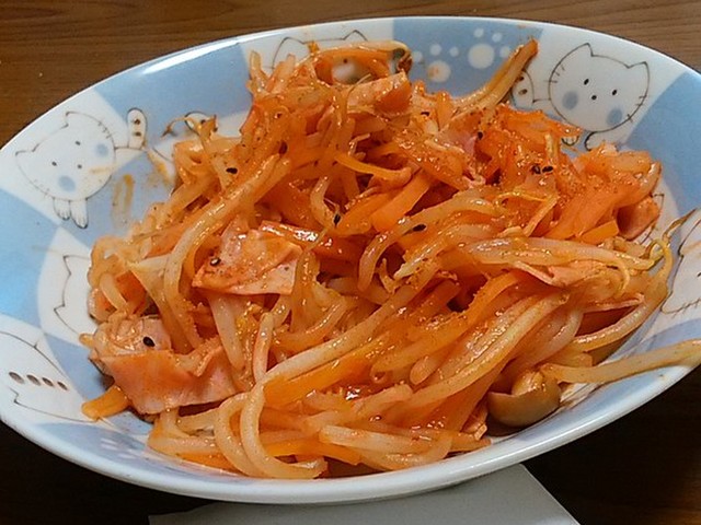 もやしのぴり辛炒め レシピ 作り方 By はなまる ママ クックパッド