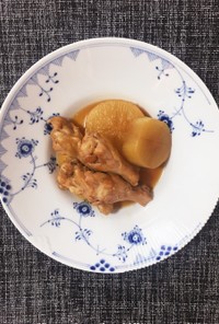 【60分】鶏手羽元と大根の煮物