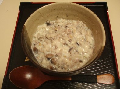 雑穀玄米豆乳リゾットの写真