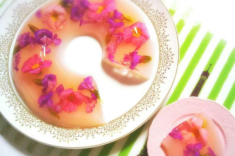 低糖質 お花のゼリー レシピ 作り方 By 料理研究家鈴木沙織 クックパッド 簡単おいしいみんなのレシピが373万品