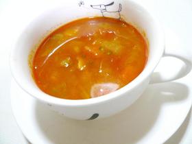 ヘルシー☆野菜たっぷりミネストローネ