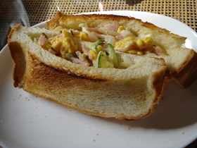 寝坊しちゃった~ そんな時の朝ごパン