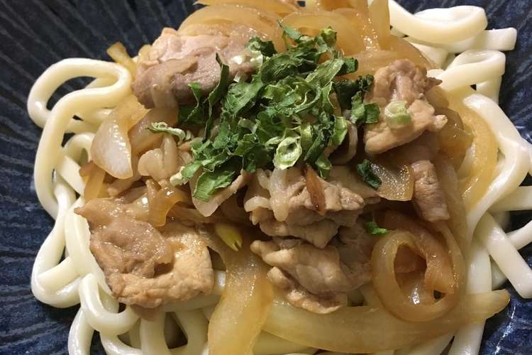 インスタント味噌汁で簡単肉うどん レシピ 作り方 By Yasai31 クックパッド 簡単おいしいみんなのレシピが350万品