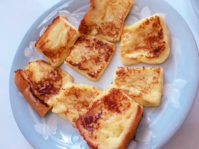 幼児食☆手掴みフレンチトースト