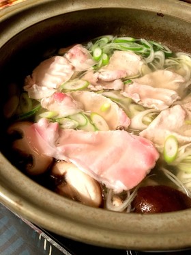 うまっ!我が家のねぎ豚しゃぶ鍋