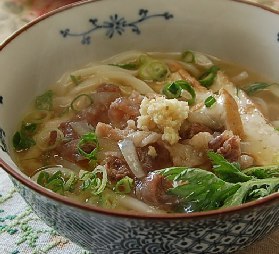 とろり牛南蛮うどん