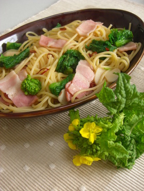 ✿菜の花の春パスタ✿