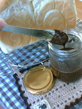 ++パンにつけるチョコペースト++