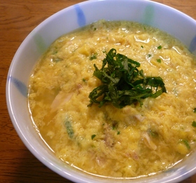 梅しそ風味☆ふんわり親子うどん