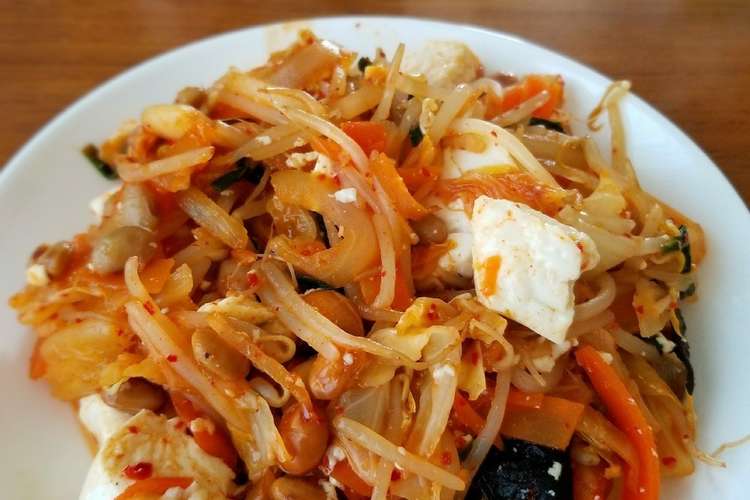 ローソンの野菜キムチ納豆炒め レシピ 作り方 By あやつり人形 クックパッド