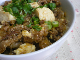 ◆肉みそ麻婆丼◆