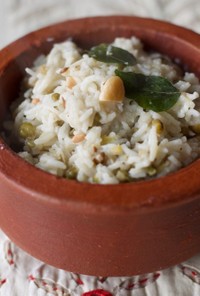 緑豆ポンガル（南インドの優しいお粥）