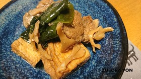 豚バラと厚揚げの烏龍茶煮こみ