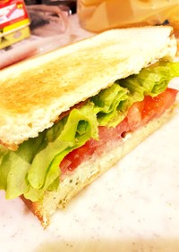 マルゲリータ風サンドイッチ