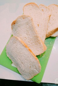 我が家の朝食＊ふわふわシンプル食パン