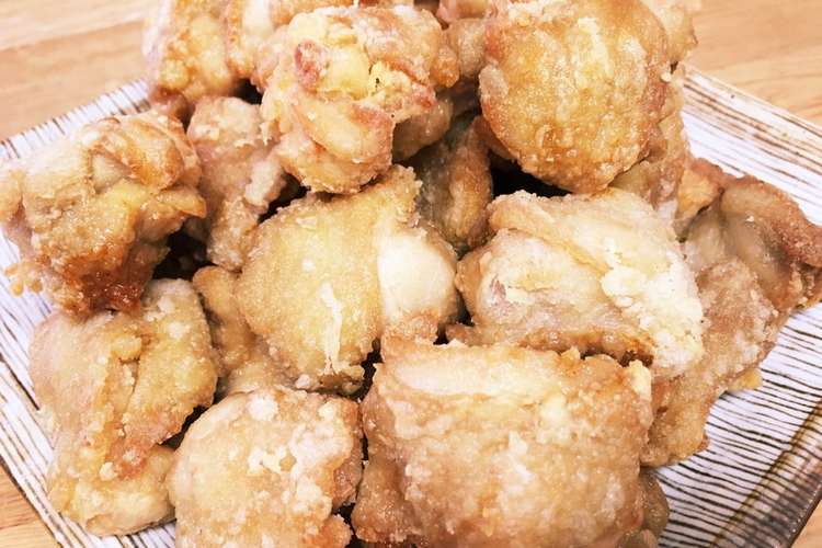 居酒屋から学んだ最高からあげ レシピ 作り方 By ぱぱぱ あめすぴ クックパッド