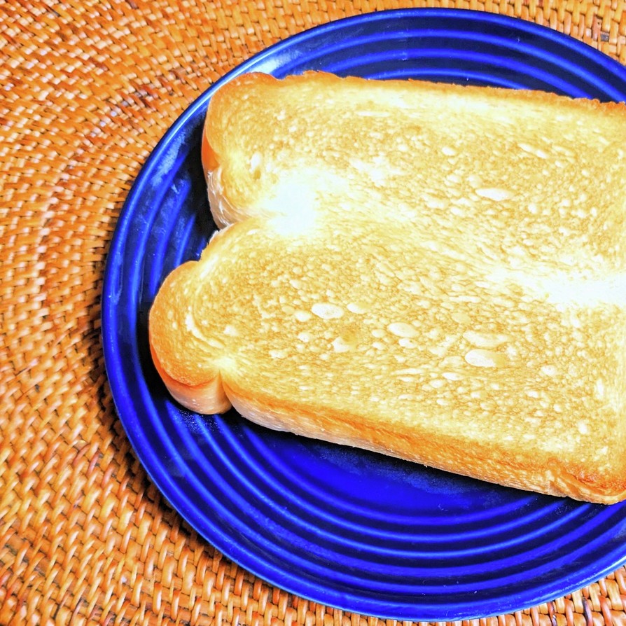 美味しいトーストの焼き方の画像