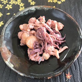 簡単!子持ちやりいかの煮付け