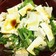 簡単！豆腐と水菜のチーズサラダ