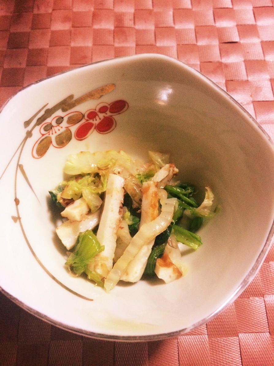 副菜 小松菜と白菜のあっさり和え物の画像