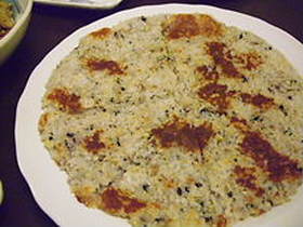 雑穀米ペッタンコ焼き