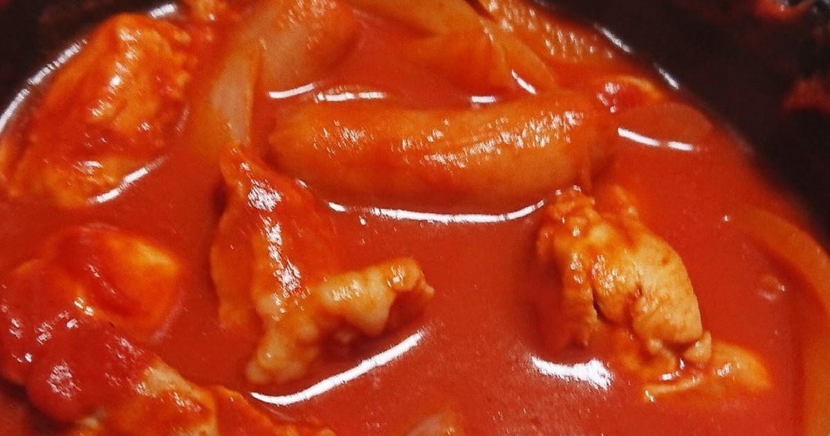鶏肉のトマト煮込み ダッチオーブン レシピ 作り方 By ククtomo クックパッド 簡単おいしいみんなのレシピが350万品