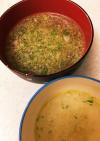 生姜のスープ