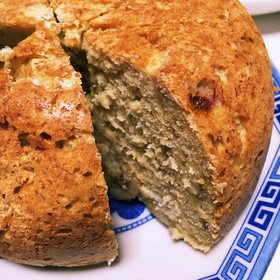 炊飯器でおからバナナケーキ(・∀・)