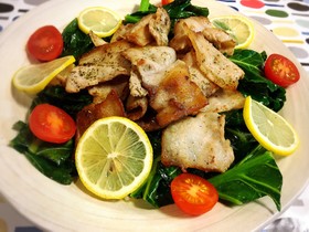 風邪予防にも!ケールと豚バラの炒め物