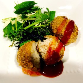 大麦ライスコロッケ