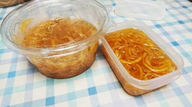柚子と生姜の簡単 蜂蜜漬けの写真