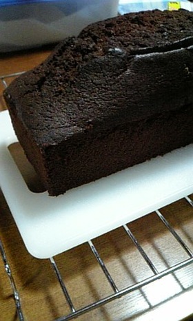 ココアチョコのパウンドケーキ
