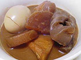 名古屋の味?味噌おでん(→ܫ←)♡