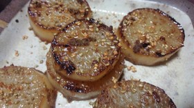 塩麴で大根ステーキ
