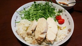 簡単♪炊飯器で本格的なカオマンガイ