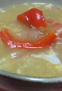 簡単スペイン♪オニオンガーリックスープ