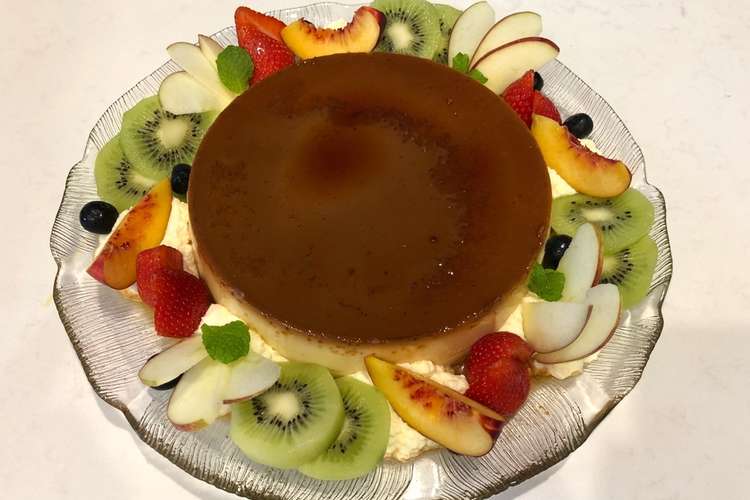 デカプリンアラモード レシピ 作り方 By M家のご飯 クックパッド 簡単おいしいみんなのレシピが354万品