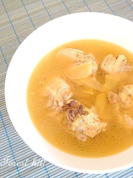台湾のぽかぽかスープ『麻油鶏』の画像