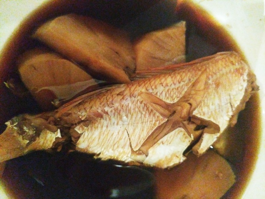 treadfin breamの煮付けの画像