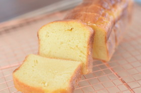 パウンドケーキ風♪オレンジジュースケーキ