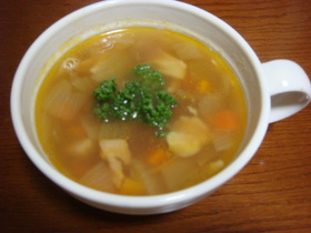 ♫ ♬うちのカレースープ♫ ♬