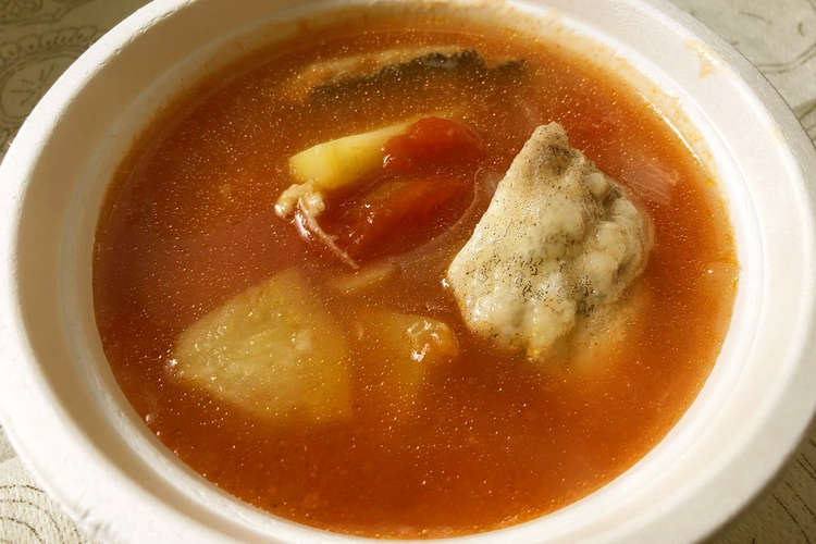 鱈の昆布出汁トマトスープ レシピ 作り方 By 知床羅臼町キッチン クックパッド