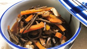 簡単!ぜんまいとお揚げの炊いたん