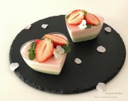 おひな祭りに♡3色のホワイトチョコムースの写真