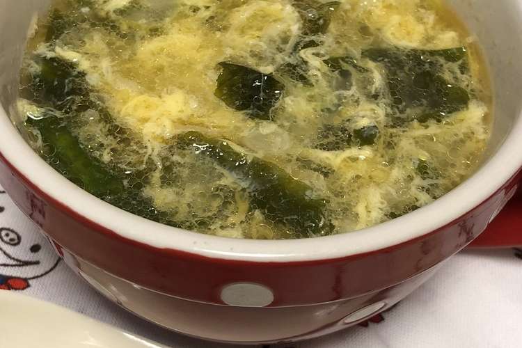 超簡単 レンジで中華風たまごスープ レシピ 作り方 By Kayokotori クックパッド 簡単おいしいみんなのレシピが356万品