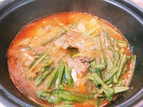 血液サラサラ!簡単!サバ缶キムチチゲ☆彡