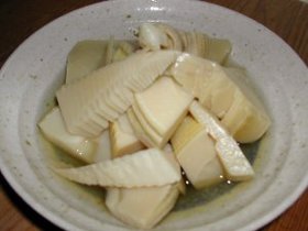季節を頂く若筍煮♪