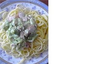 とろりん☆♪☆キャベーコンクリームパスタ