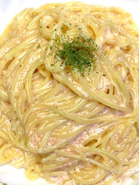 簡単たらこクリームパスタ
